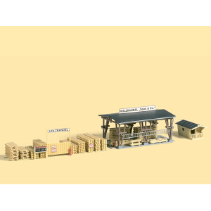 Auhagen 11353 Holzhandel Span & Co., H0