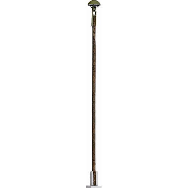Busch 4112 Pilzleuchte mit Holzmast, gelbes Licht, H0