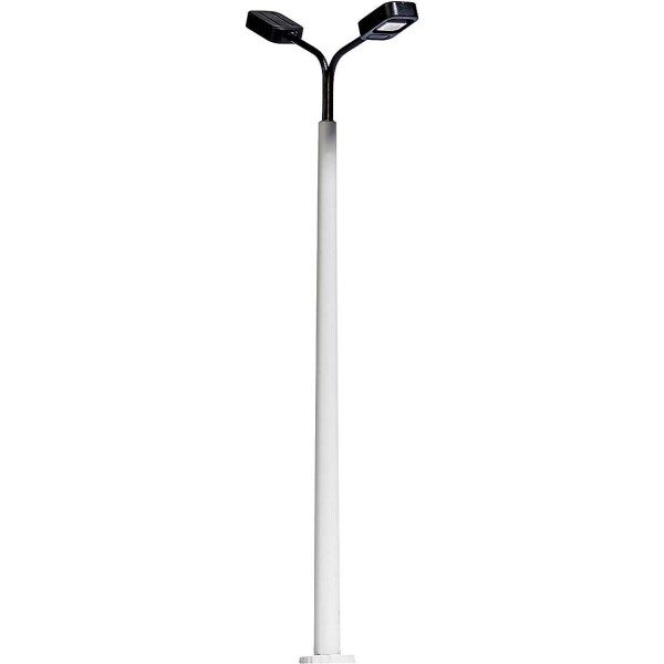 Busch 4139 Luminaire double avec mat en béton, H0