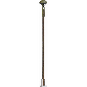 Busch 8738 Pilzleuchte mit Holzmast, gelbes Licht, TT