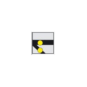 Digimoba 9024 GBS Baustein - Weichensymbol rechts mit...