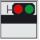 Digimoba 9033 GBS Baustein - Signalbaustein für Linksverkehr Grün/Rot- Signalbild