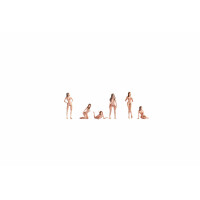 Noch 15958 Aktmodelle, Sexy Scenes, 6 Figuren, H0