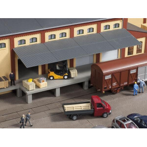 Auhagen 80254 Rampe mit Dach, H0