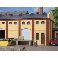 Auhagen 80620 Wall 2410A, walls 2410B and walls 2410D, yellow, H0