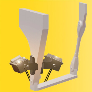 Viessmann 6339 Deckenstrahler, LED weiß, 7...