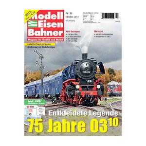 Modelleisenbahner Nr. 10 Oktober 2014 inkl. DVD