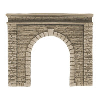 Noch 58061 Tunnel-Portal, 1-gleisig, handbemalt, H0