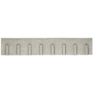 Noch 58067 Stützmauer, extra-lang, 66 x 12,5 cm, handbemalt, H0
