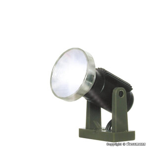 Viessmann 6530 Flutlichtstrahler nieder, LED weiß,...