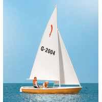 Preiser 10681 Segler (4), Segelboot »Korsar«, H0