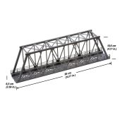 Noch 21320 Box bridge, with wind bracing, kit, H0