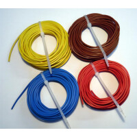 H05V-K, 0,75 qmm, 10 Meter, gelb