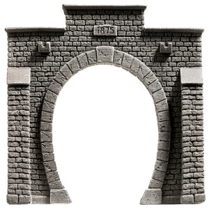 Noch 48051 Tunnel Portal, single-track, handpainted, TT