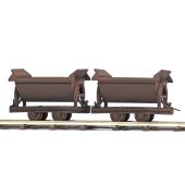 Busch 12215 22 »Rusty« Tipper Wagons, H0f