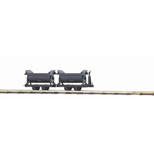 Busch 12216 2 Wagons à benne basculente, H0f