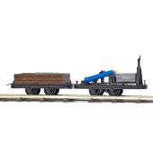 Busch 12217 Two Transport Wagons, H0f