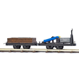 Busch 12217 Deux wagons transport, H0f