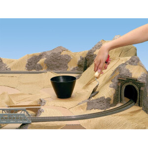 Noch 60880 Felsspachtel "Granit", grau, 400 g