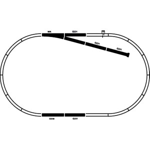 Piko 55310 Gleis Set B, H0