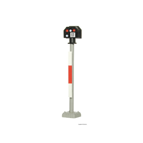 Viessmann 4917 Licht-Sperrsignal, hoch, TT