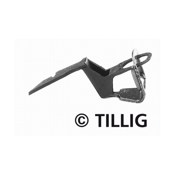 Tillig 08823 Kupplung, kurz - für Schlitzaufnahme (50 Stück), TT
