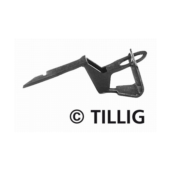 Tillig 08824 Kupplung, lang - für Schlitzaufnahme (50 Stück), TT