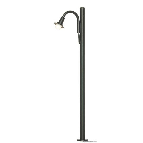Viessmann 6060 Holzmastleuchte, LED weiß, 103 mm, H0