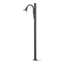 Viessmann 6060 Holzmastleuchte, LED weiß, 103 mm, H0