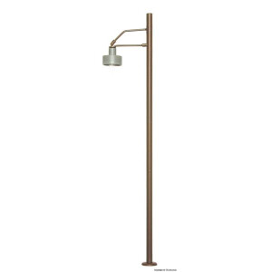 Viessmann 6065 Holzmastleuchte, LED warmweiß, 90 mm...