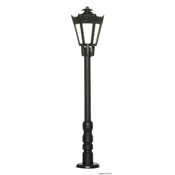 Viessmann 6070 Parklaterne, LED warmweiß, 56 mm hoch, H0