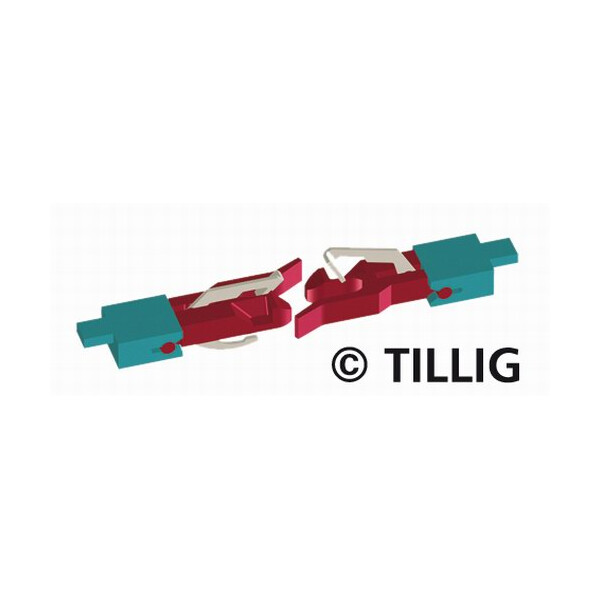 Tillig 08841 Kupplung, NEM-Schacht (56 Stück), TT