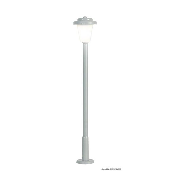 Viessmann 6080 Straßenleuchte modern, LED weiß, 49 mm, H0