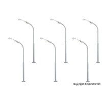 Viessmann 60906 Whip street light, LED white, 5 + 1, H0