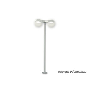 Viessmann 6097 Straßenleuchte modern, doppelt, 2...