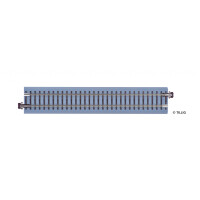 Tillig 83712 Gerades Bettungsgleis G1 (braun) - Länge 166 mm, TT