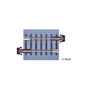 Tillig 83716 Gerades Bettungsgleis G5 (braun) -...