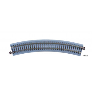 Tillig 83717 Gebogenes Bettungsgleis R21 - 353 mm/30°...
