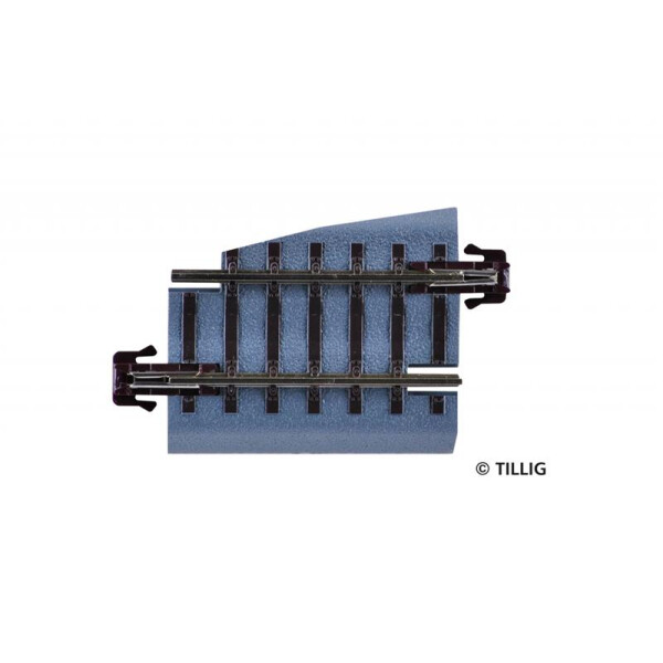 Tillig 83727 Weichenabzweig rechts (braun), TT