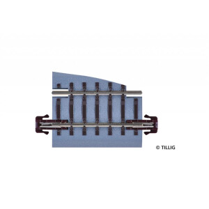 Tillig 83728 Weichenabzweig links (braun), TT