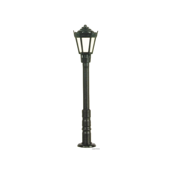 Viessmann 6470 Park lamp, black, LED warm-white, H0