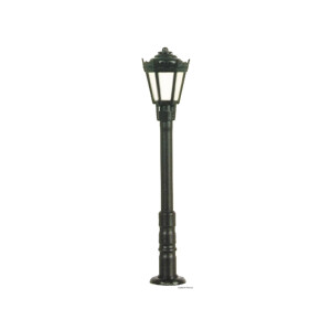 Viessmann 6470 Parklaterne, LED warmweiß, 33 mm...