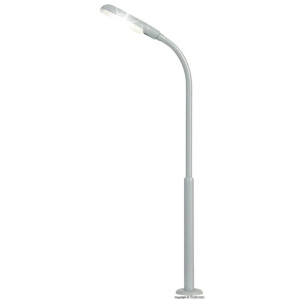 Viessmann 6490 Peitschenleuchte, LED weiß, 54 mm...