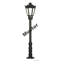 Viessmann 6720 Bausatz Parklaterne, LED warmweiß, 49 mm, H0