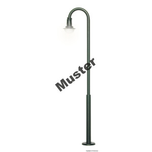 Viessmann 6724 Bausatz Bogenleuchte, LED weiß, 87...