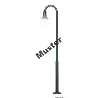 Viessmann 6724 Bausatz Bogenleuchte, LED weiß, 87 mm hoch, H0