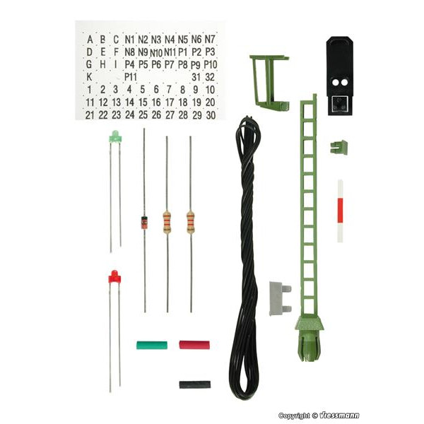 Viessmann 6731 Bausatz Licht-Blocksignal, H0