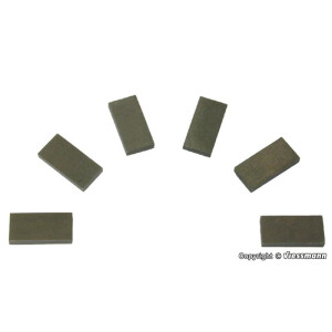 Viessmann 6841 Fahrzeugmagnete, 6 Stück, H0