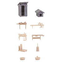 Faller 180449 In the countryside Decorative kit, H0