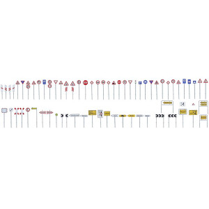 Faller 180534 Verkehrsschilder-Set, H0